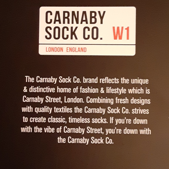 CARNABY SOCK CO SET OF 3 PAIR SOCKS - Picture 3 of 5